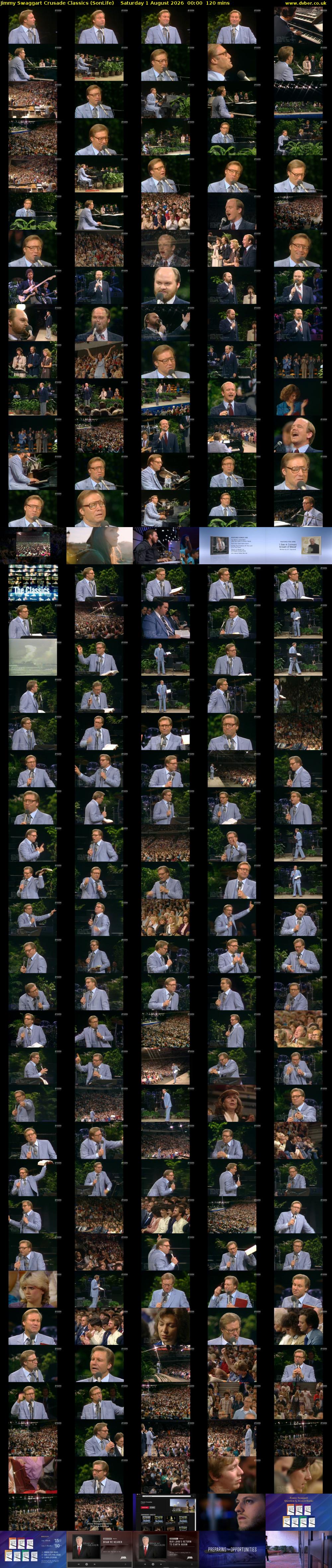 Jimmy Swaggart Crusade Classics (SonLife) Saturday 1 August 2026 00:00 - 02:00