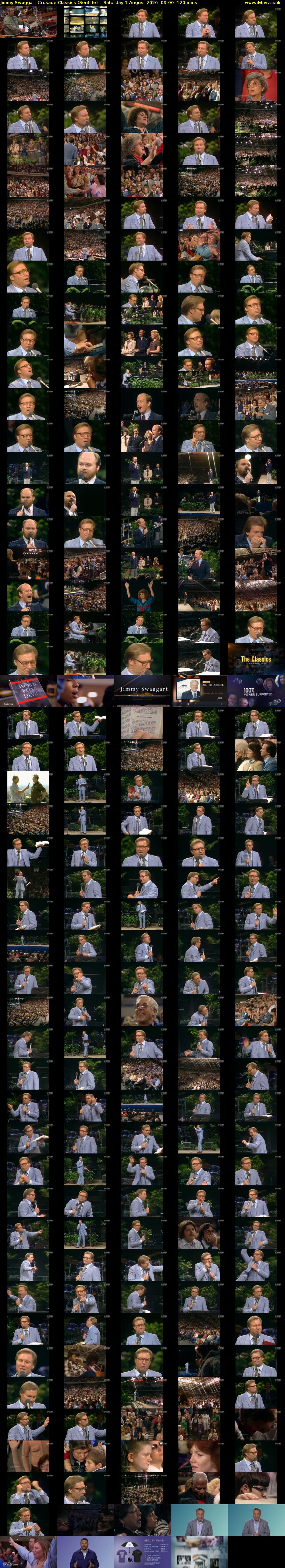 Jimmy Swaggart Crusade Classics (SonLife) Saturday 1 August 2026 09:00 - 11:00