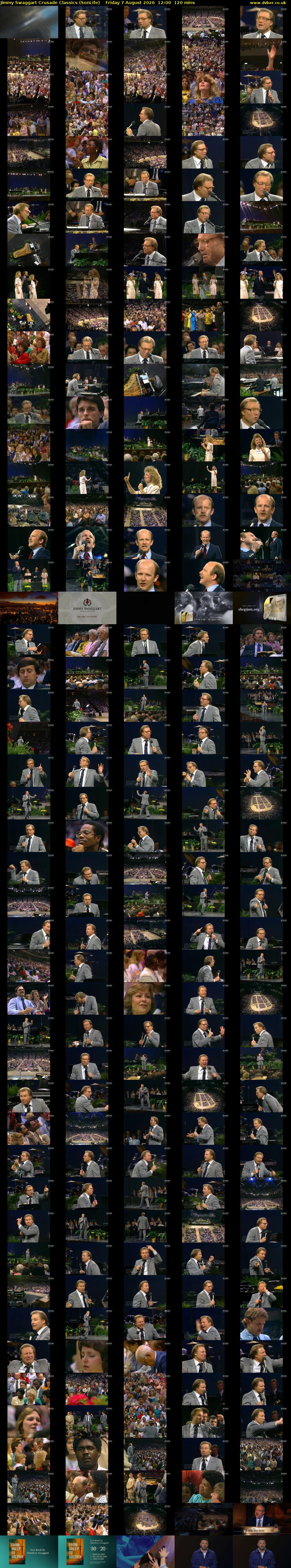 Jimmy Swaggart Crusade Classics (SonLife) Friday 7 August 2026 12:00 - 14:00