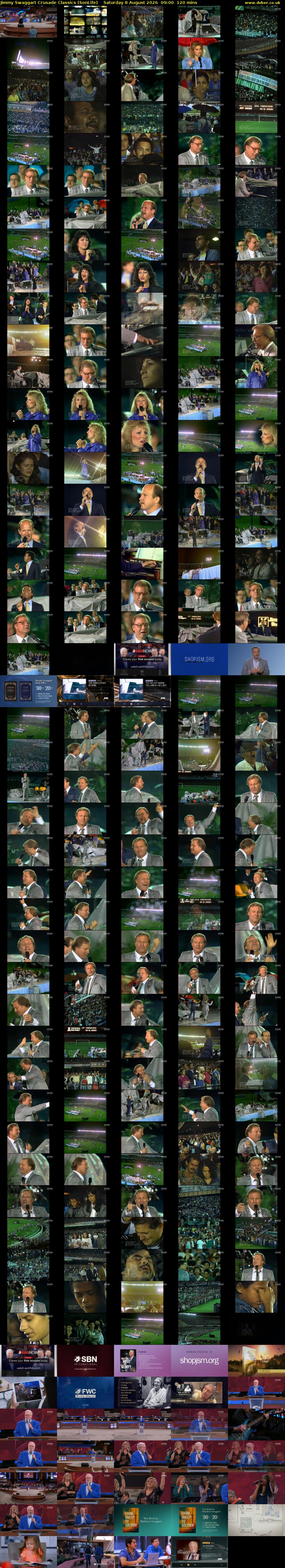 Jimmy Swaggart Crusade Classics (SonLife) Saturday 8 August 2026 09:00 - 11:00