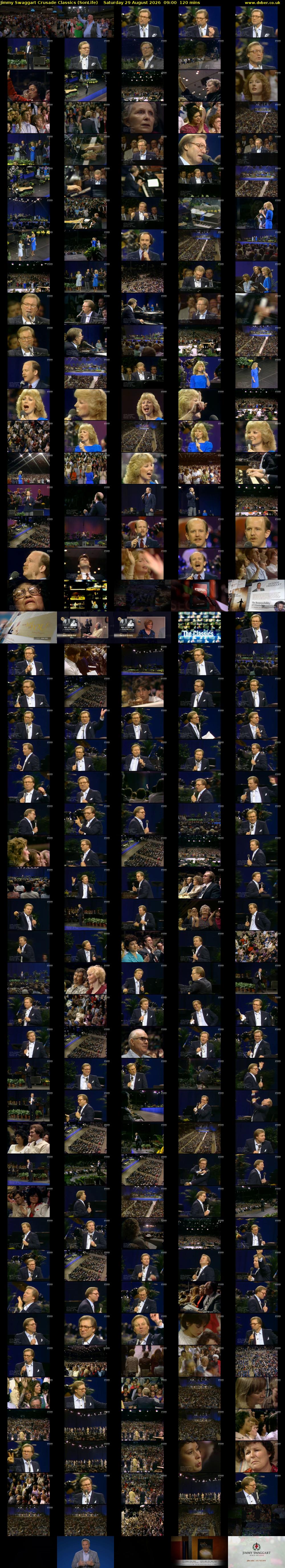 Jimmy Swaggart Crusade Classics (SonLife) Saturday 29 August 2026 09:00 - 11:00