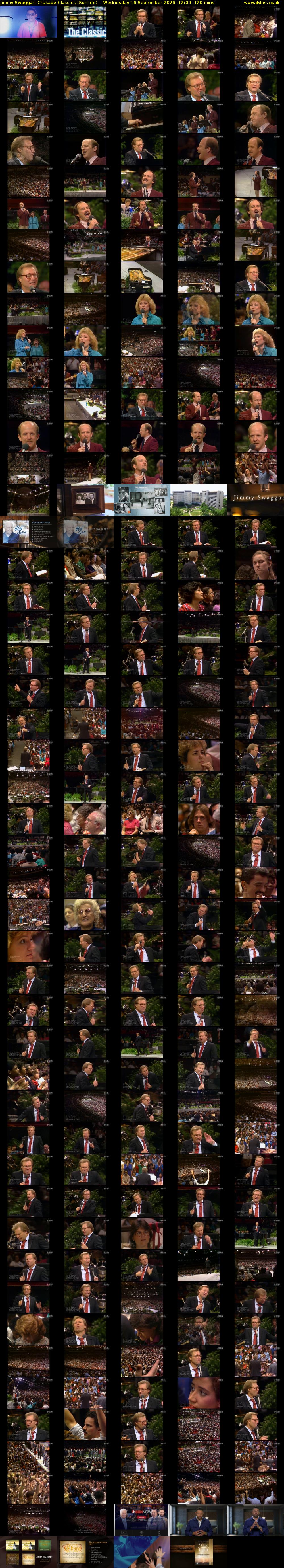 Jimmy Swaggart Crusade Classics (SonLife) Wednesday 16 September 2026 12:00 - 14:00