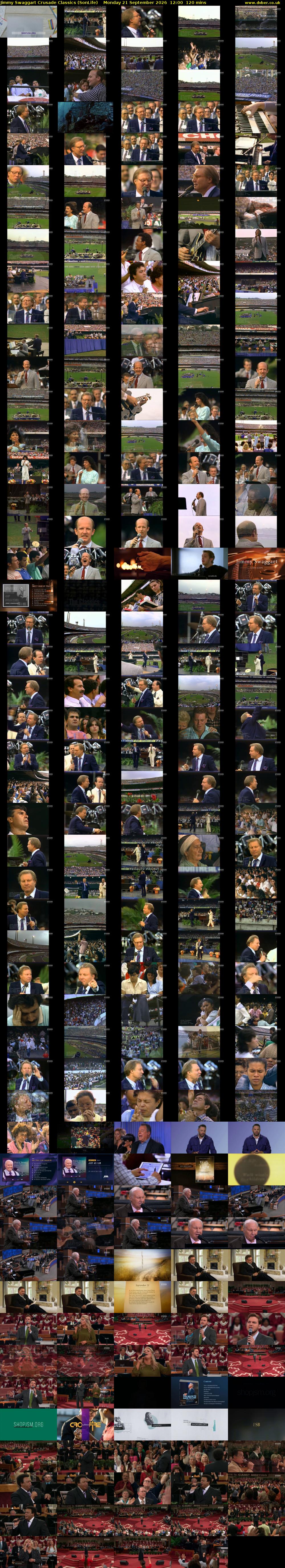 Jimmy Swaggart Crusade Classics (SonLife) Monday 21 September 2026 12:00 - 14:00