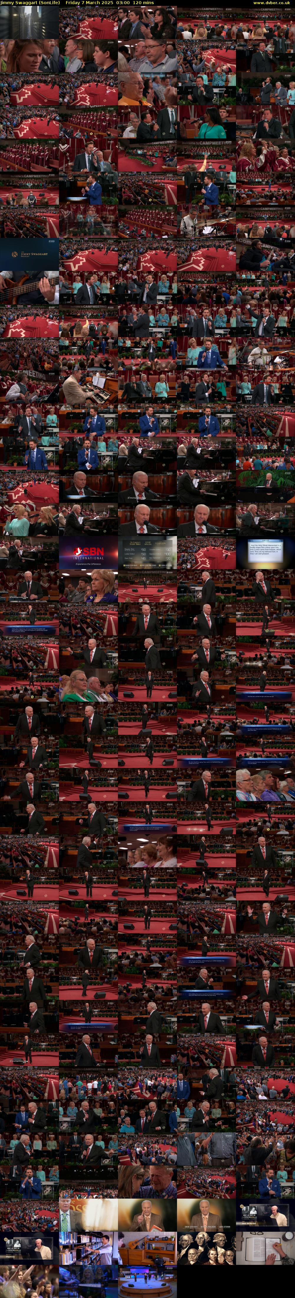 Jimmy Swaggart (SonLife) Friday 7 March 2025 03:00 - 05:00