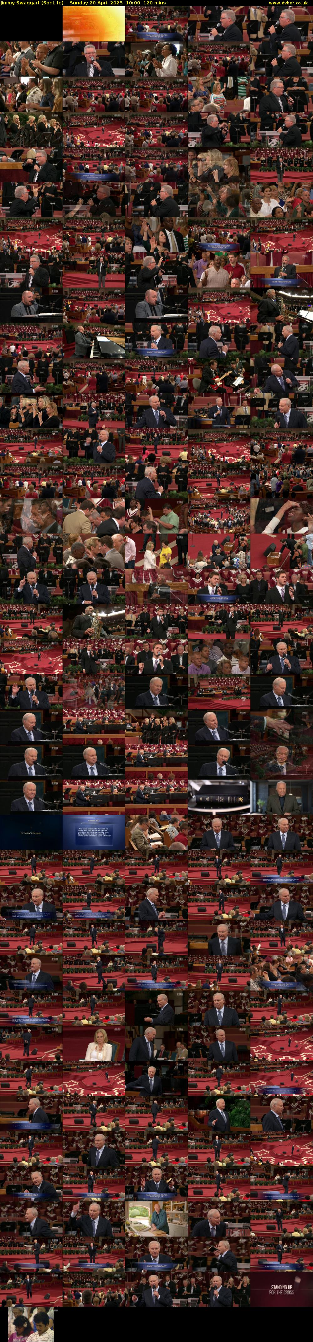Jimmy Swaggart (SonLife) Sunday 20 April 2025 10:00 - 12:00