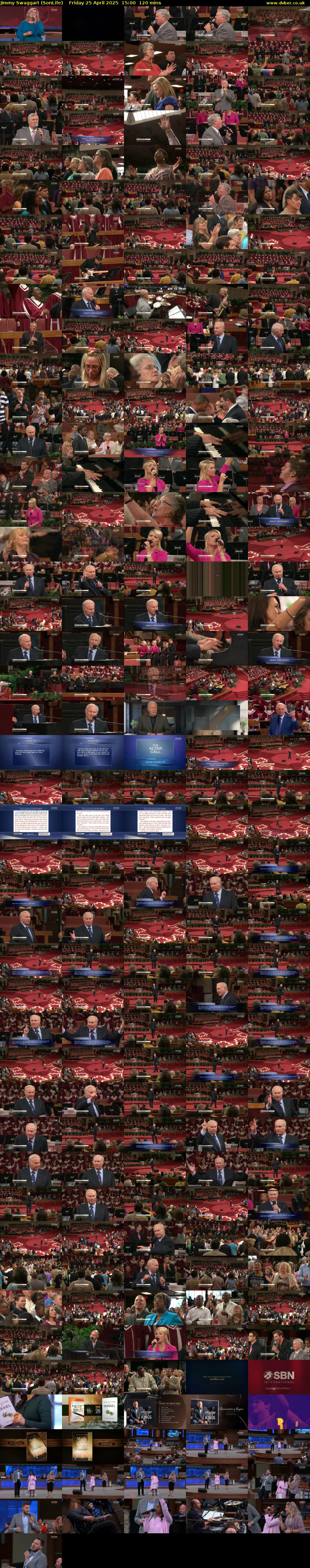 Jimmy Swaggart (SonLife) Friday 25 April 2025 15:00 - 17:00