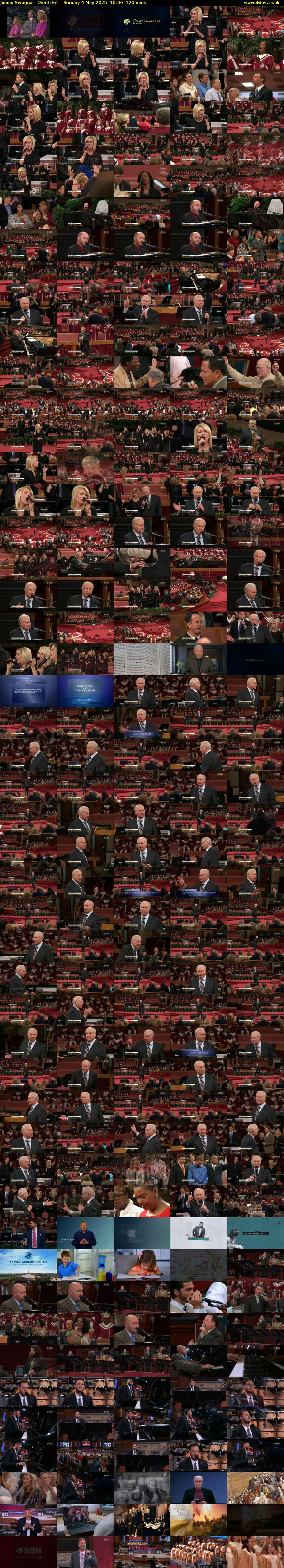 Jimmy Swaggart (SonLife) Sunday 4 May 2025 10:00 - 12:00