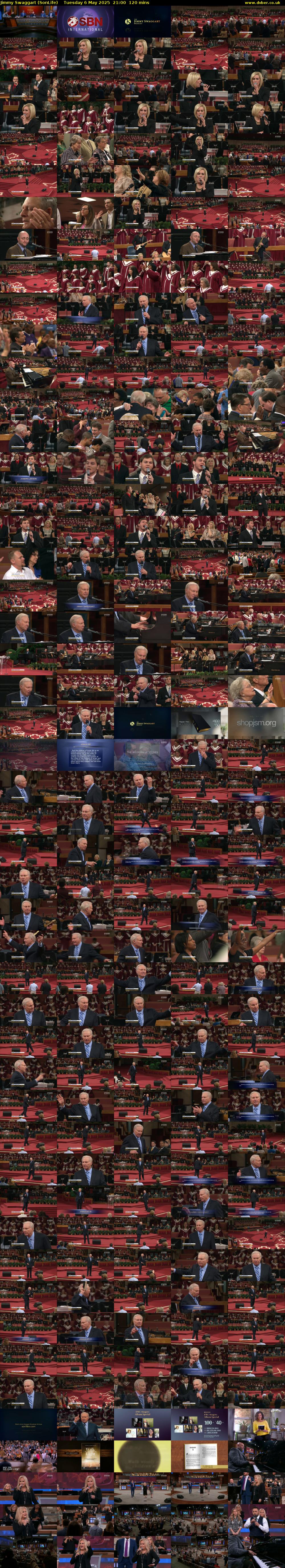 Jimmy Swaggart (SonLife) Tuesday 6 May 2025 21:00 - 23:00