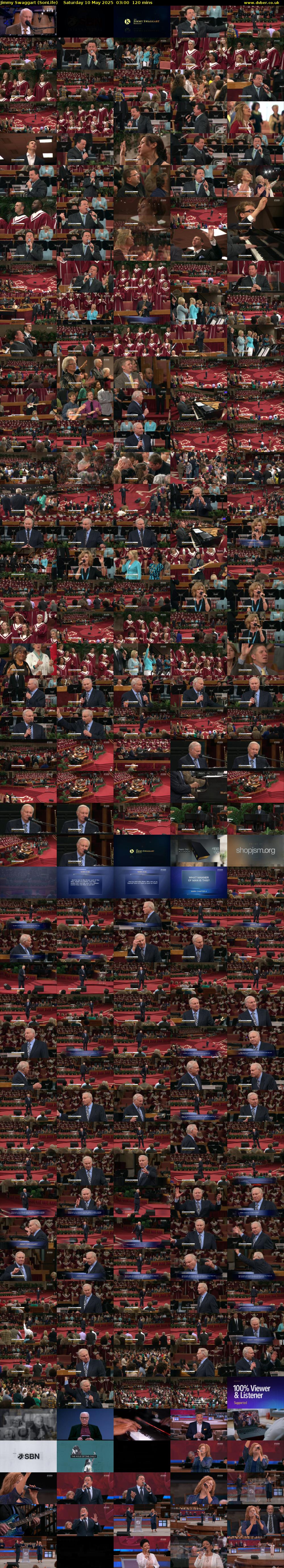 Jimmy Swaggart (SonLife) Saturday 10 May 2025 03:00 - 05:00