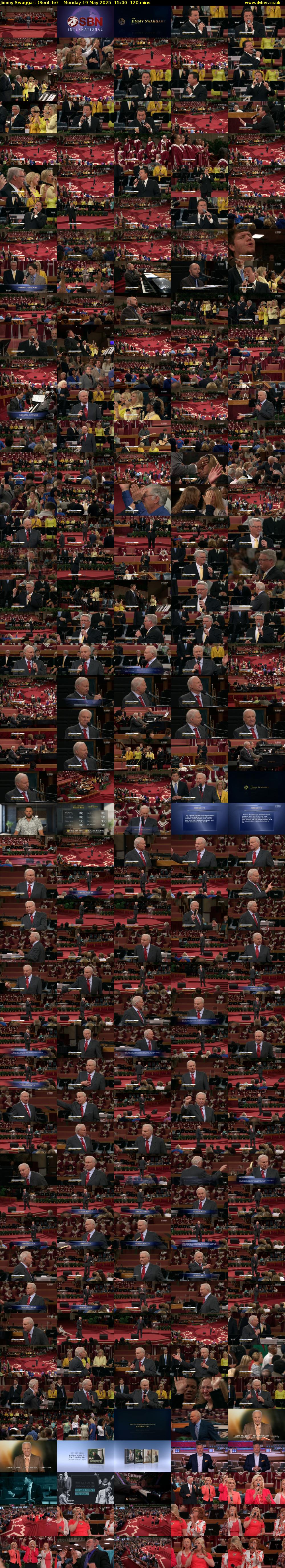 Jimmy Swaggart (SonLife) Monday 19 May 2025 15:00 - 17:00