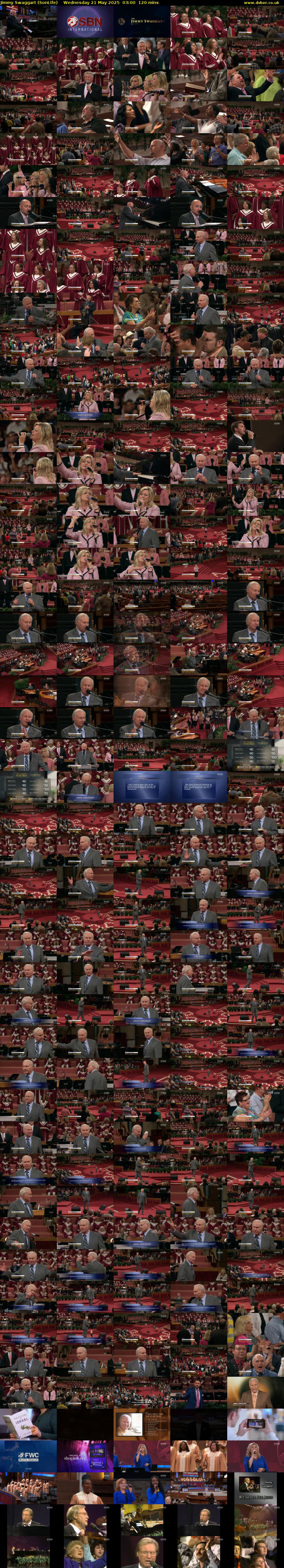 Jimmy Swaggart (SonLife) Wednesday 21 May 2025 03:00 - 05:00