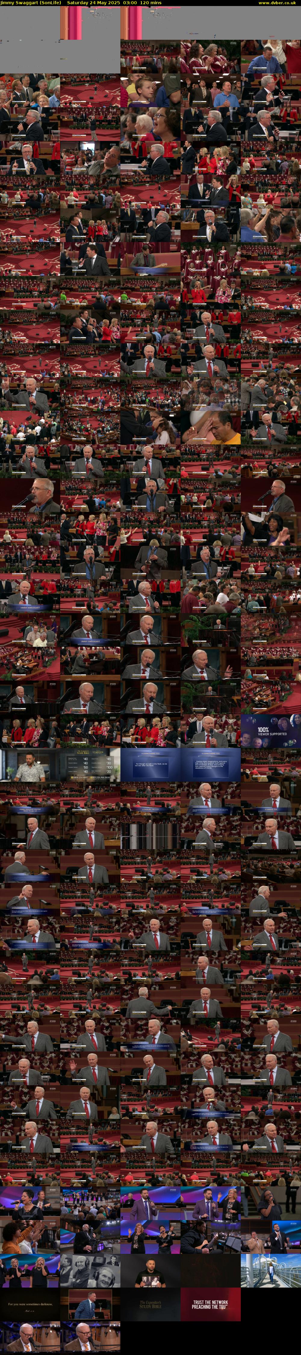 Jimmy Swaggart (SonLife) Saturday 24 May 2025 03:00 - 05:00