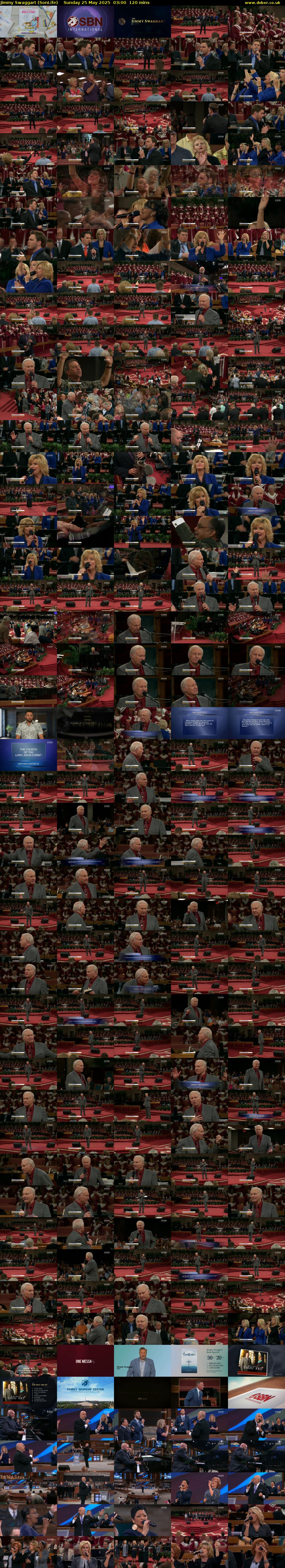 Jimmy Swaggart (SonLife) Sunday 25 May 2025 03:00 - 05:00