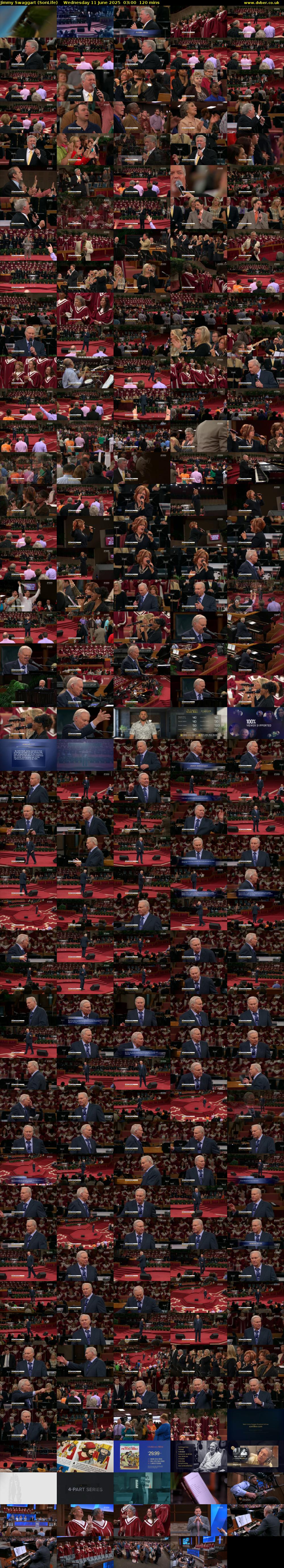 Jimmy Swaggart (SonLife) Wednesday 11 June 2025 03:00 - 05:00
