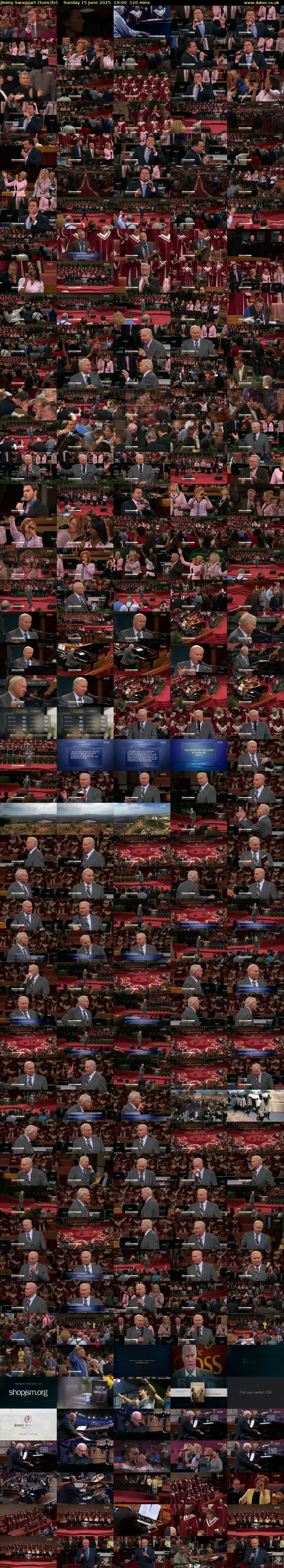 Jimmy Swaggart (SonLife) Sunday 15 June 2025 10:00 - 12:00