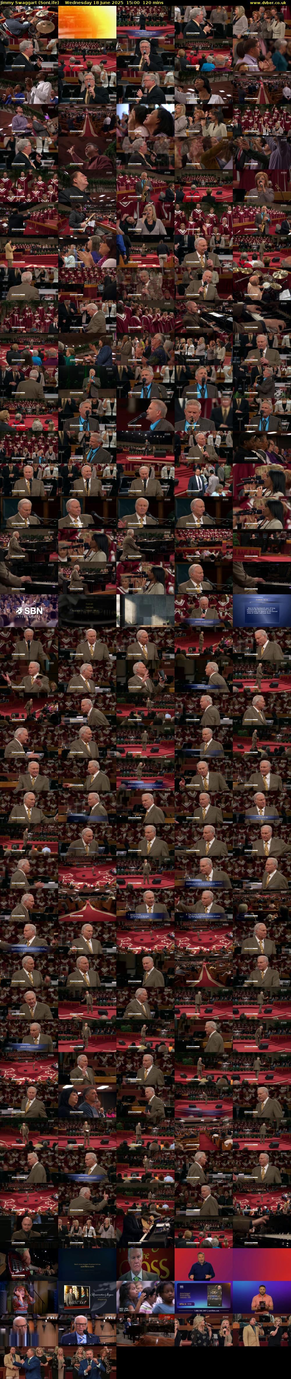 Jimmy Swaggart (SonLife) Wednesday 18 June 2025 15:00 - 17:00