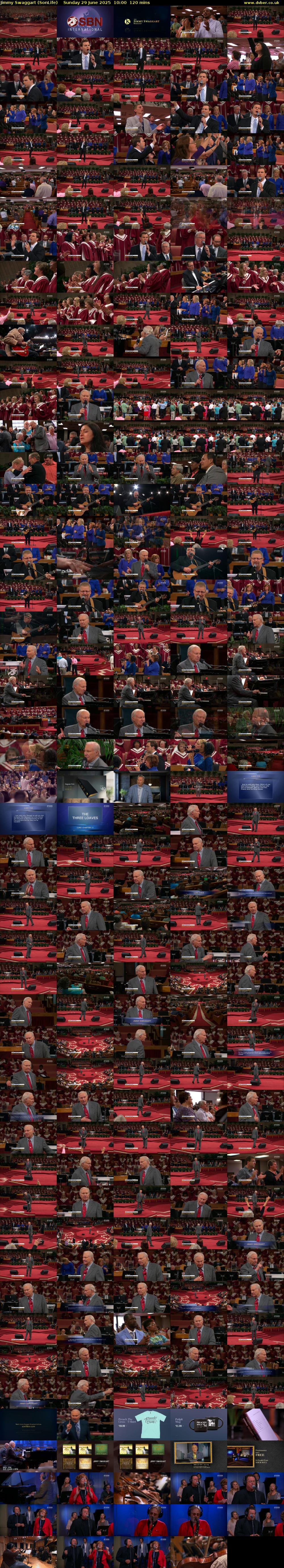 Jimmy Swaggart (SonLife) Sunday 29 June 2025 10:00 - 12:00