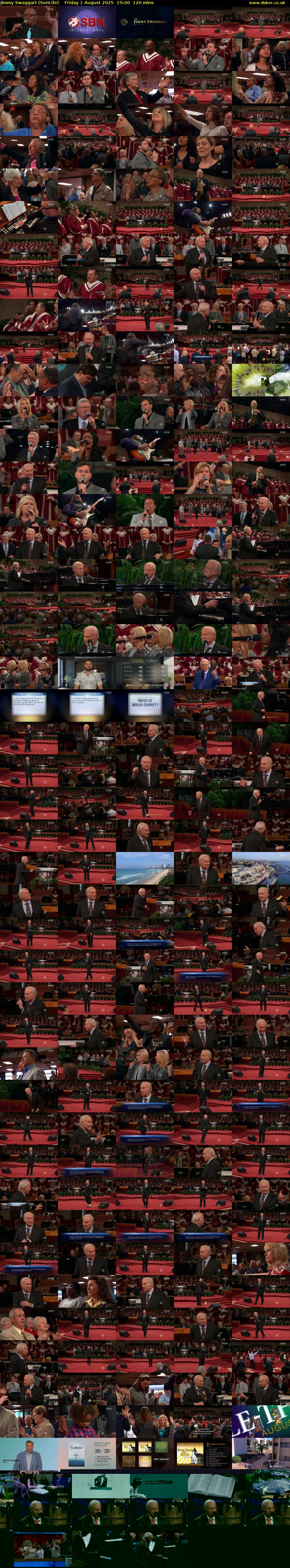 Jimmy Swaggart (SonLife) Friday 1 August 2025 15:00 - 17:00