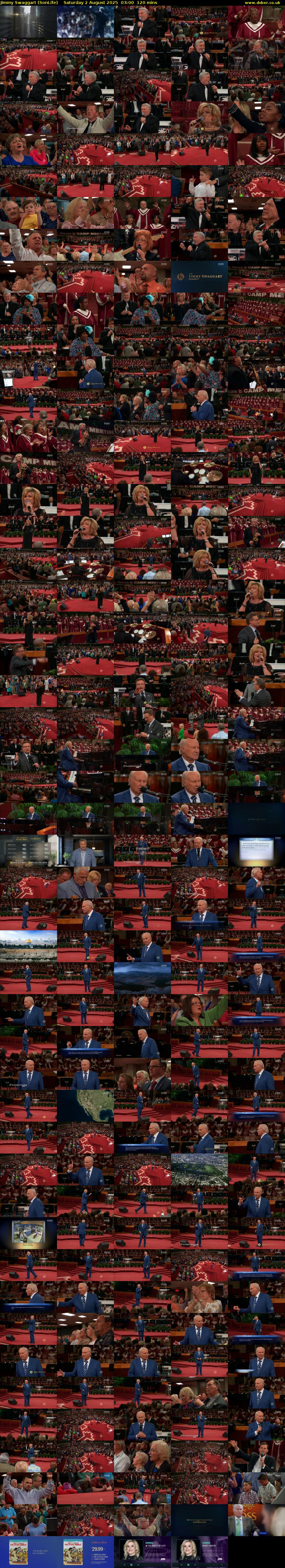 Jimmy Swaggart (SonLife) Saturday 2 August 2025 03:00 - 05:00
