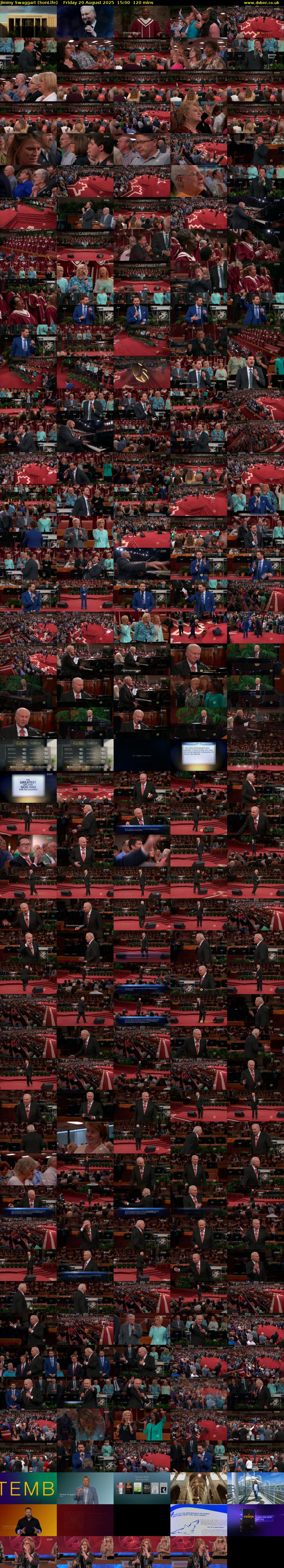 Jimmy Swaggart (SonLife) Friday 29 August 2025 15:00 - 17:00