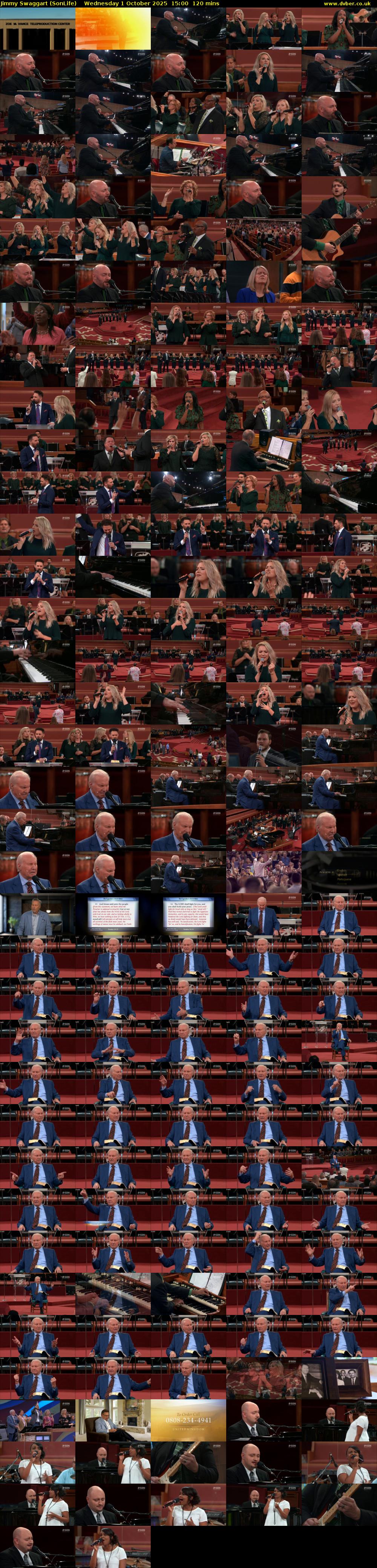Jimmy Swaggart (SonLife) Wednesday 1 October 2025 15:00 - 17:00