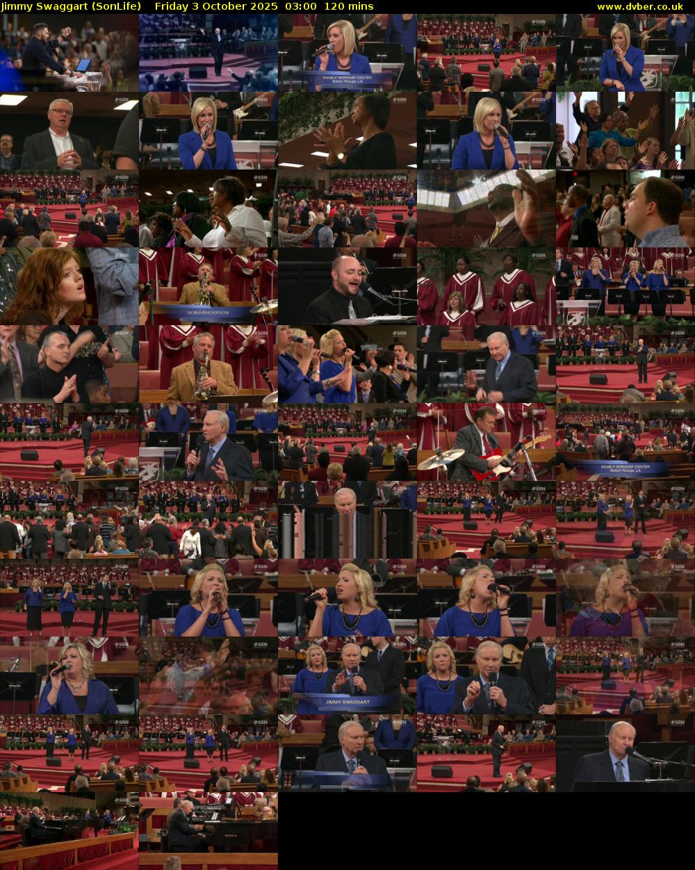Jimmy Swaggart (SonLife) Friday 3 October 2025 03:00 - 05:00