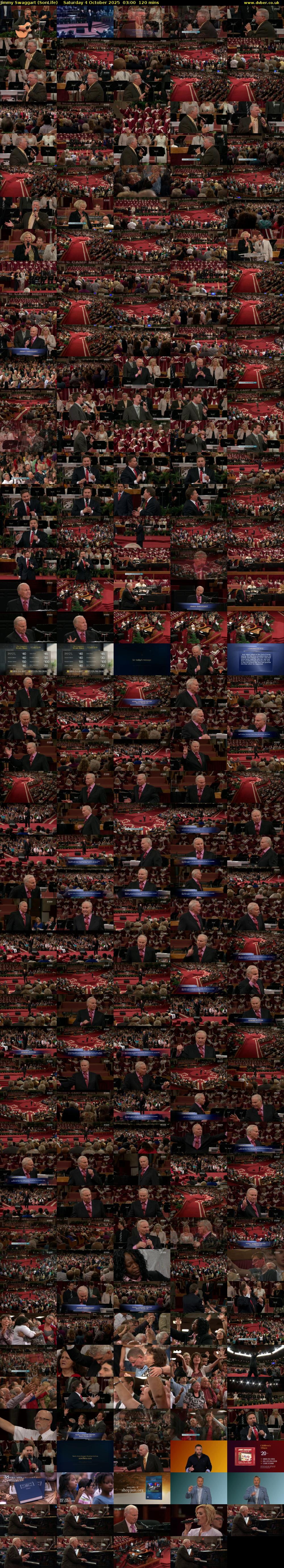 Jimmy Swaggart (SonLife) Saturday 4 October 2025 03:00 - 05:00