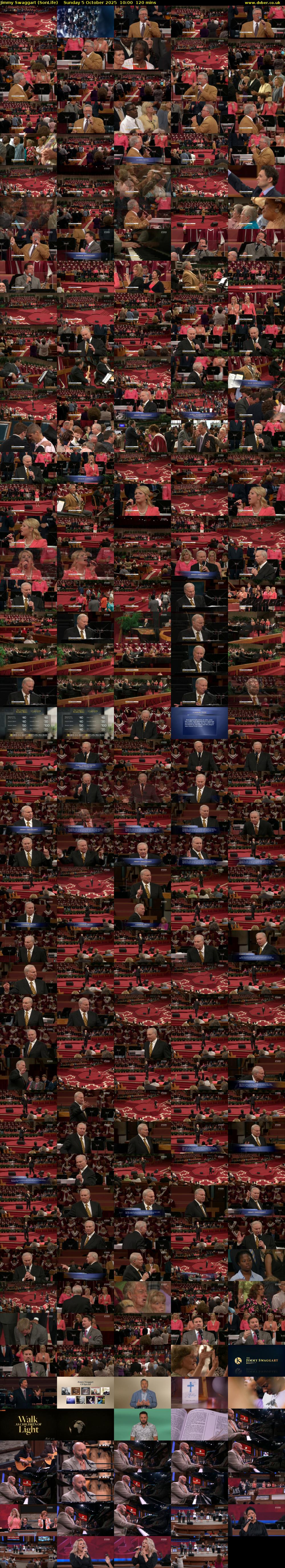 Jimmy Swaggart (SonLife) Sunday 5 October 2025 10:00 - 12:00