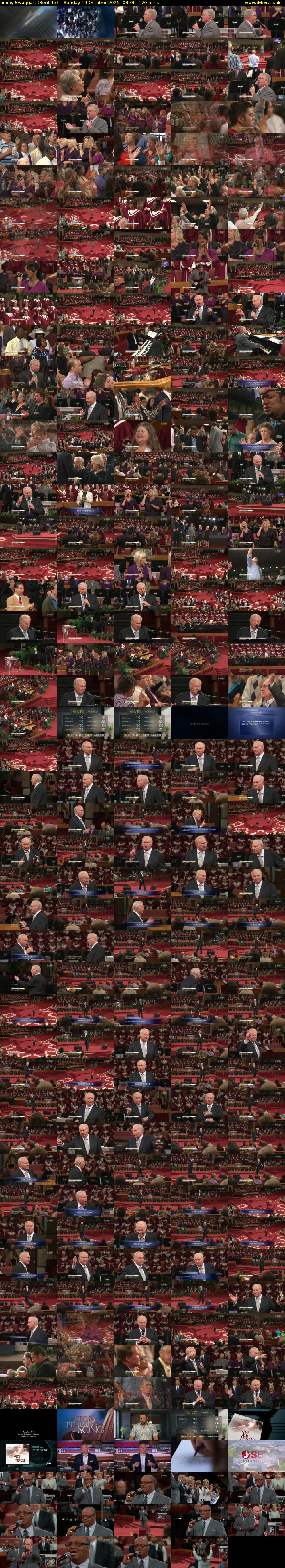 Jimmy Swaggart (SonLife) Sunday 19 October 2025 03:00 - 05:00