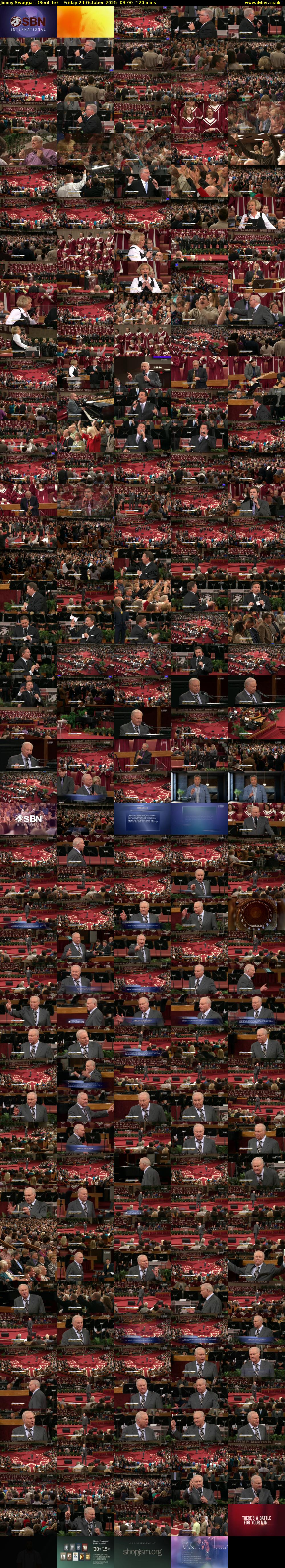 Jimmy Swaggart (SonLife) Friday 24 October 2025 03:00 - 05:00
