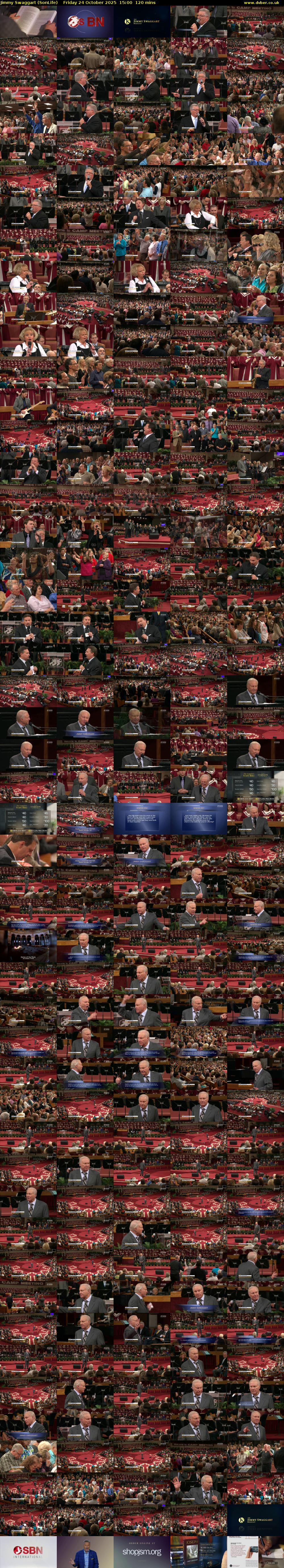 Jimmy Swaggart (SonLife) Friday 24 October 2025 15:00 - 17:00