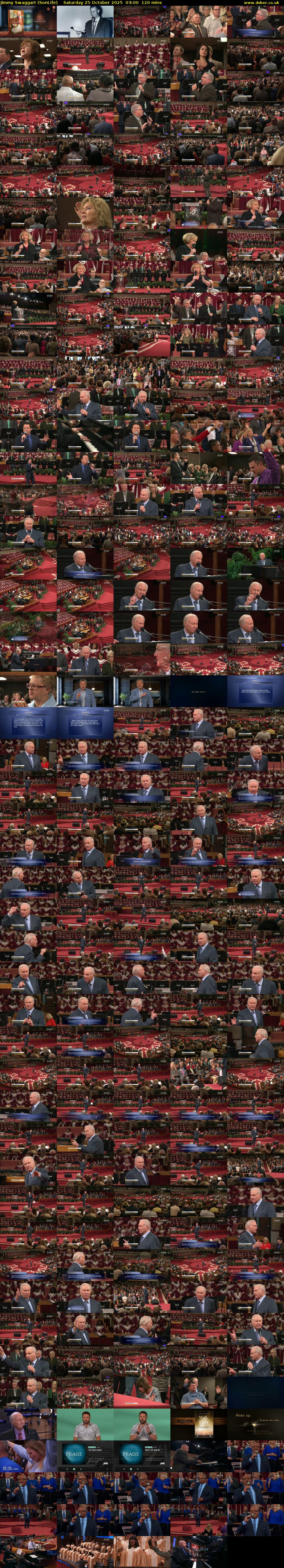 Jimmy Swaggart (SonLife) Saturday 25 October 2025 03:00 - 05:00