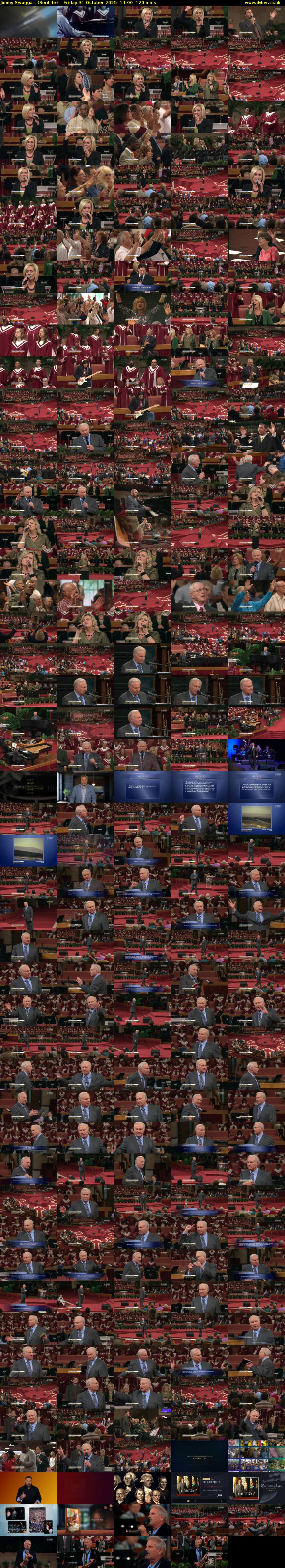 Jimmy Swaggart (SonLife) Friday 31 October 2025 14:00 - 16:00