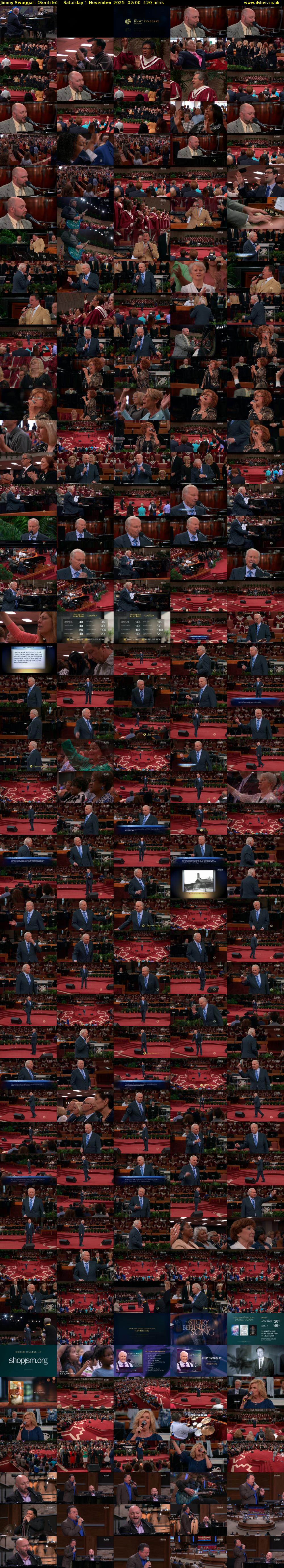 Jimmy Swaggart (SonLife) Saturday 1 November 2025 02:00 - 04:00