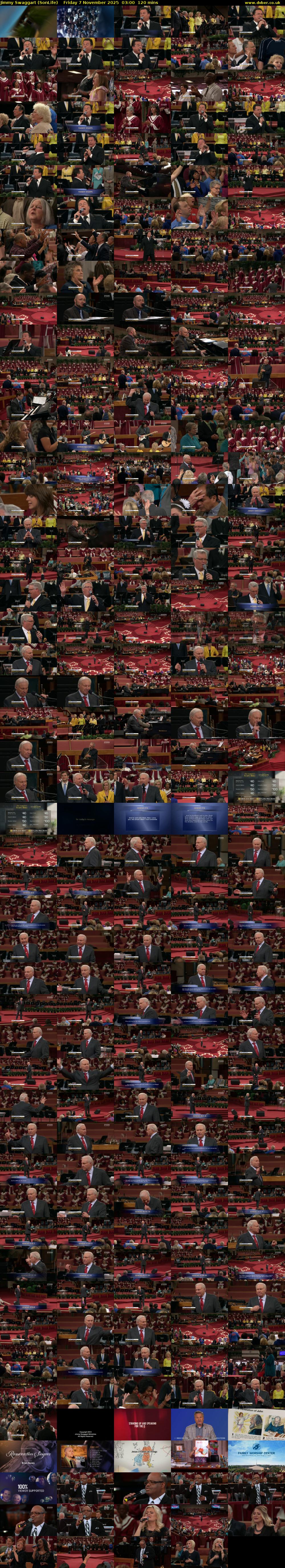 Jimmy Swaggart (SonLife) Friday 7 November 2025 03:00 - 05:00