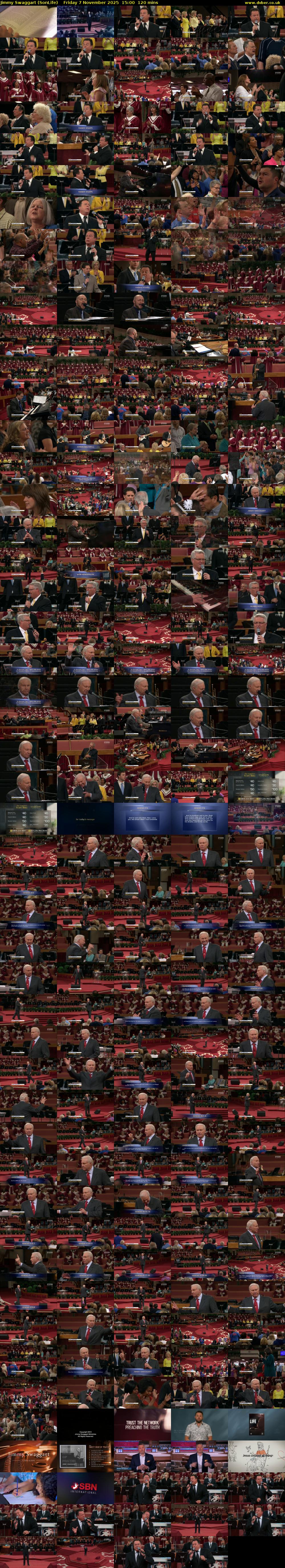 Jimmy Swaggart (SonLife) Friday 7 November 2025 15:00 - 17:00