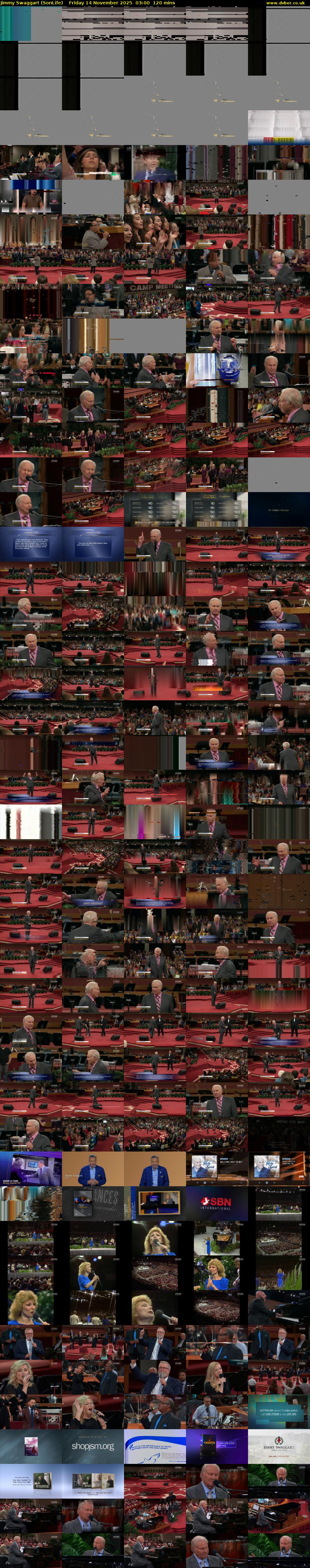 Jimmy Swaggart (SonLife) Friday 14 November 2025 03:00 - 05:00