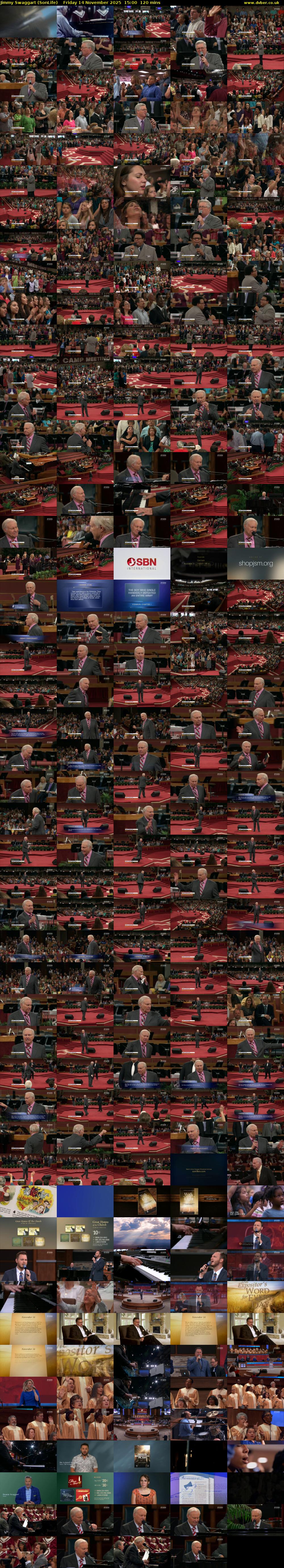 Jimmy Swaggart (SonLife) Friday 14 November 2025 15:00 - 17:00