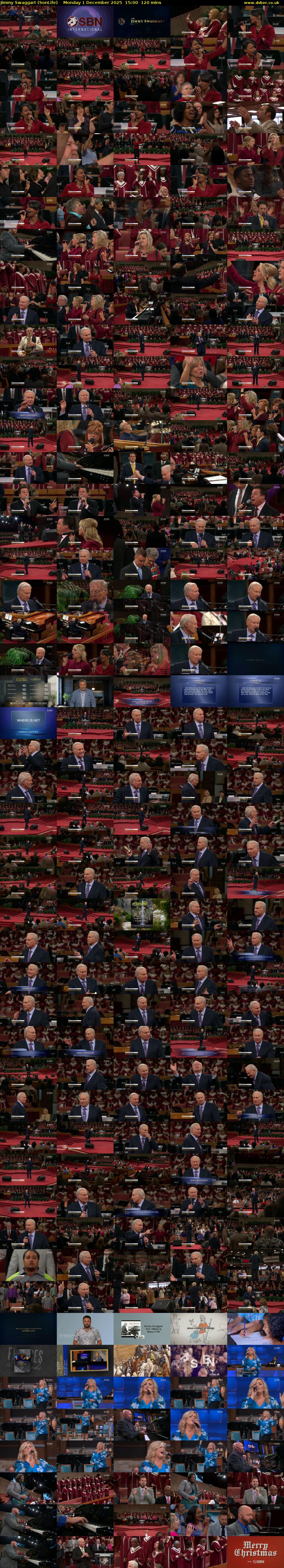 Jimmy Swaggart (SonLife) Monday 1 December 2025 15:00 - 17:00