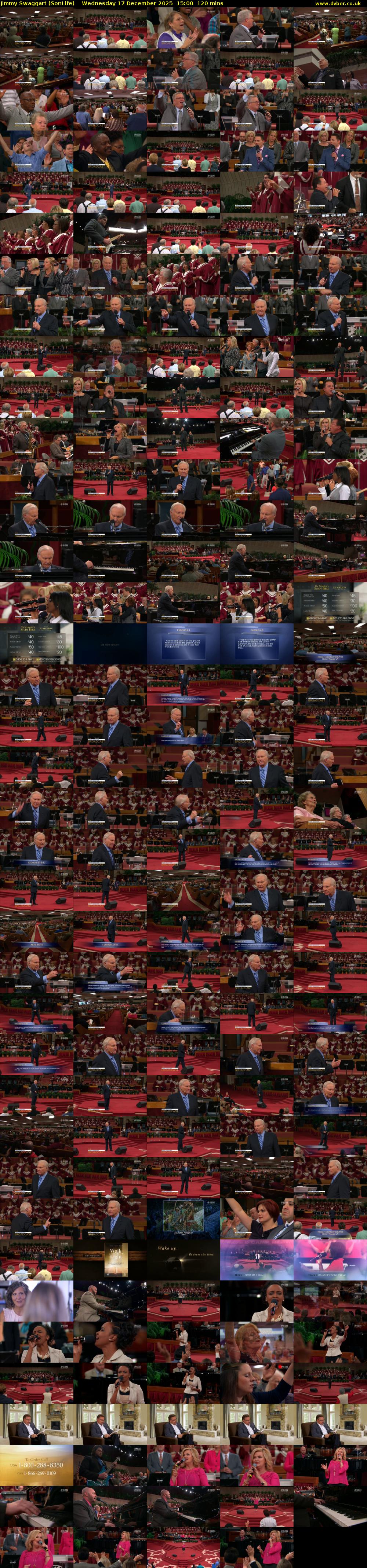 Jimmy Swaggart (SonLife) Wednesday 17 December 2025 15:00 - 17:00