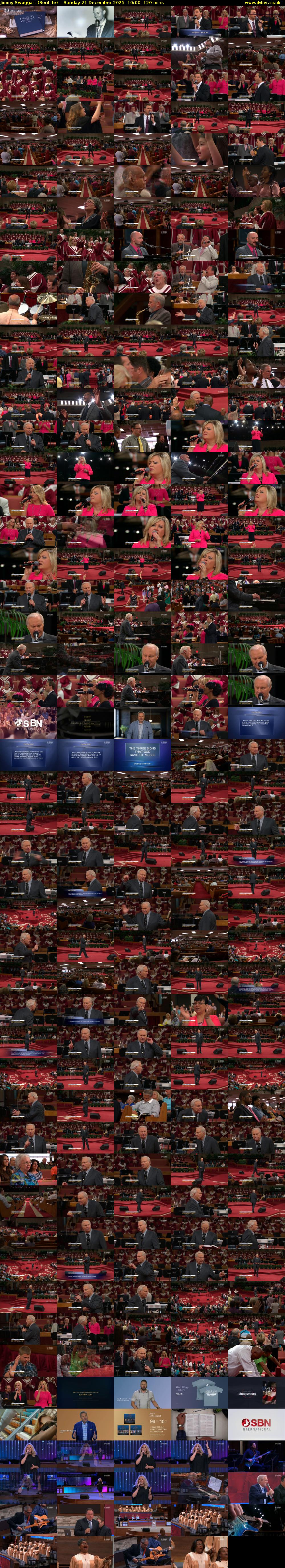 Jimmy Swaggart (SonLife) Sunday 21 December 2025 10:00 - 12:00