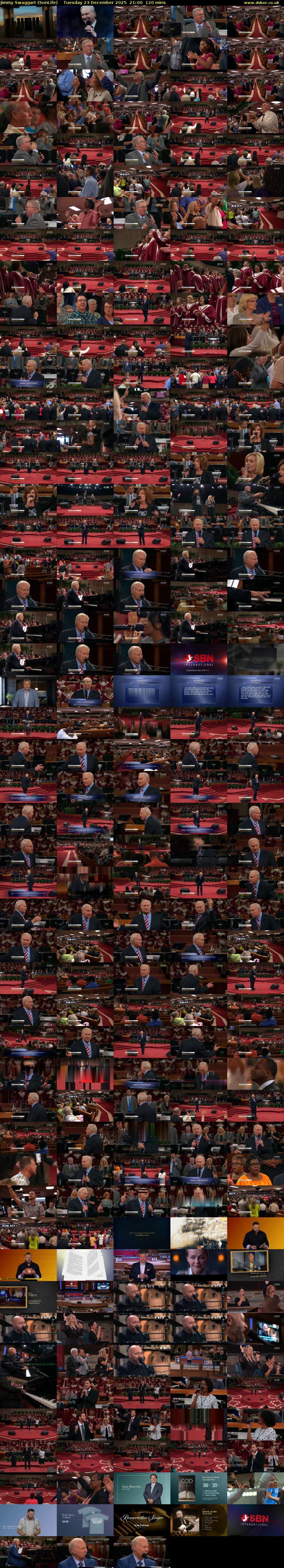 Jimmy Swaggart (SonLife) Tuesday 23 December 2025 21:00 - 23:00