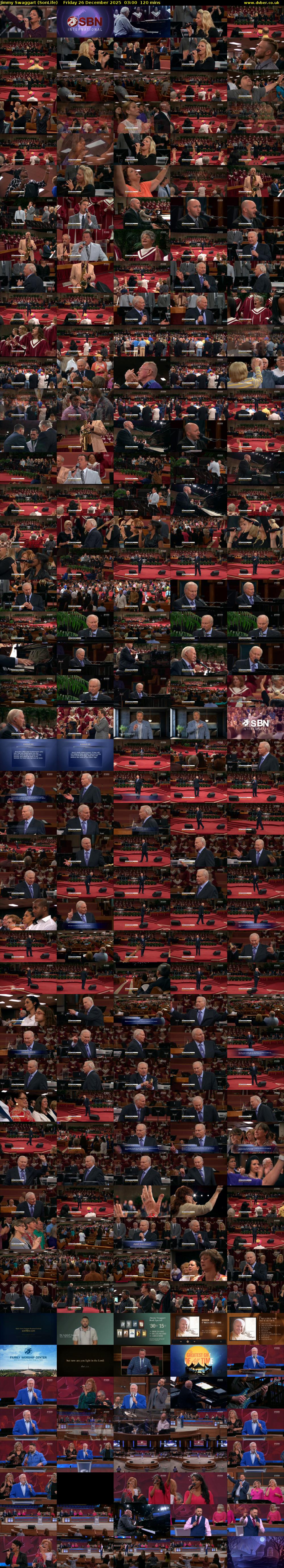 Jimmy Swaggart (SonLife) Friday 26 December 2025 03:00 - 05:00