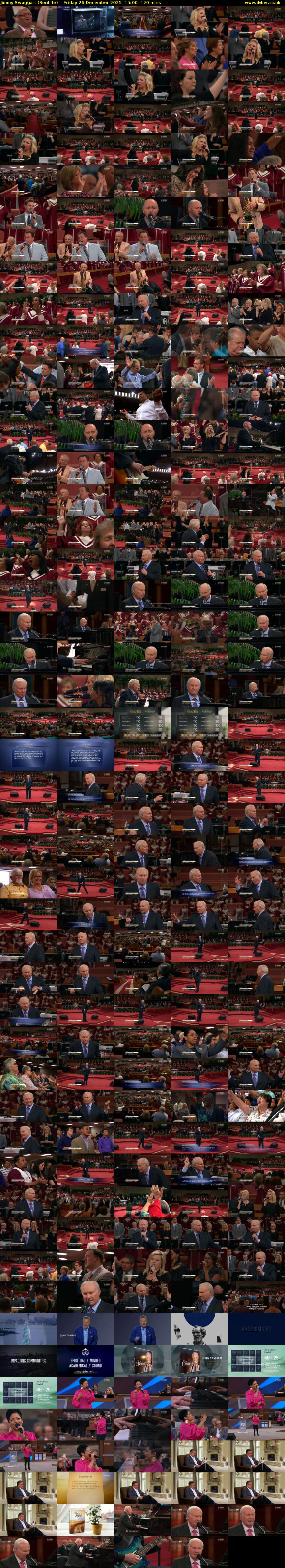 Jimmy Swaggart (SonLife) Friday 26 December 2025 15:00 - 17:00