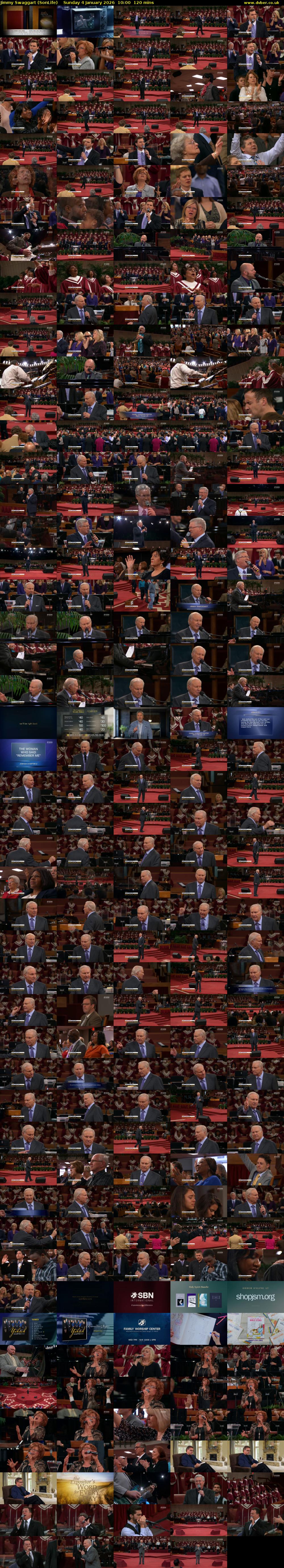 Jimmy Swaggart (SonLife) Sunday 4 January 2026 10:00 - 12:00