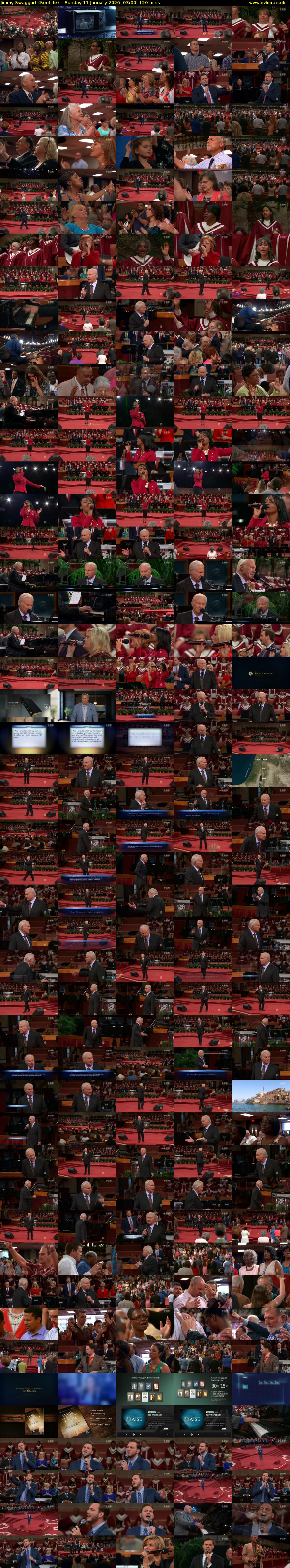 Jimmy Swaggart (SonLife) Sunday 11 January 2026 03:00 - 05:00