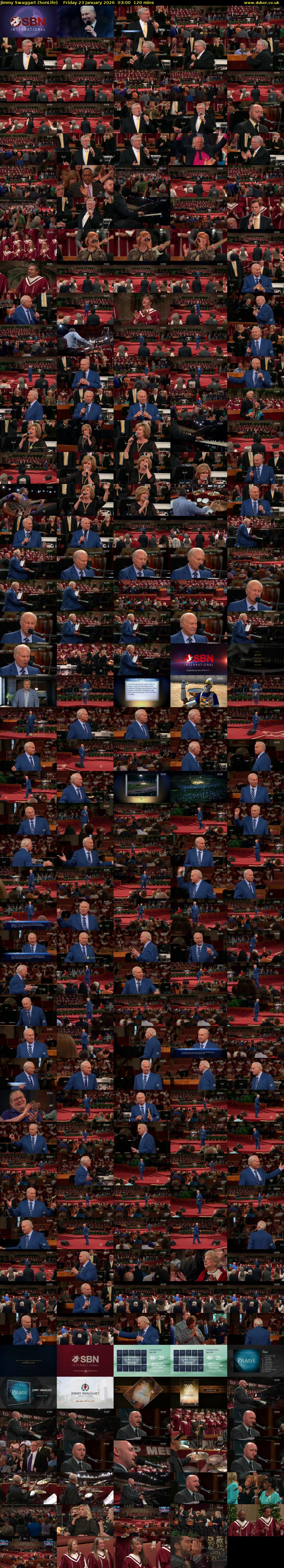 Jimmy Swaggart (SonLife) Friday 23 January 2026 03:00 - 05:00