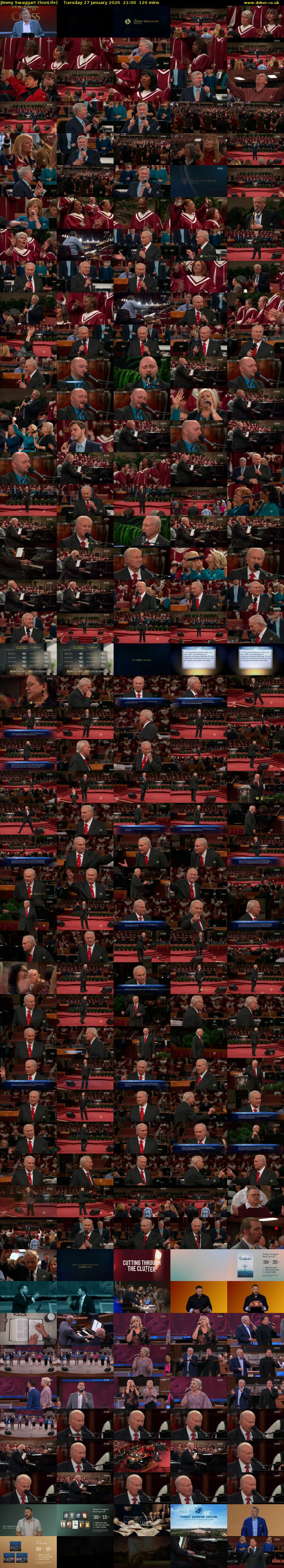 Jimmy Swaggart (SonLife) Tuesday 27 January 2026 21:00 - 23:00