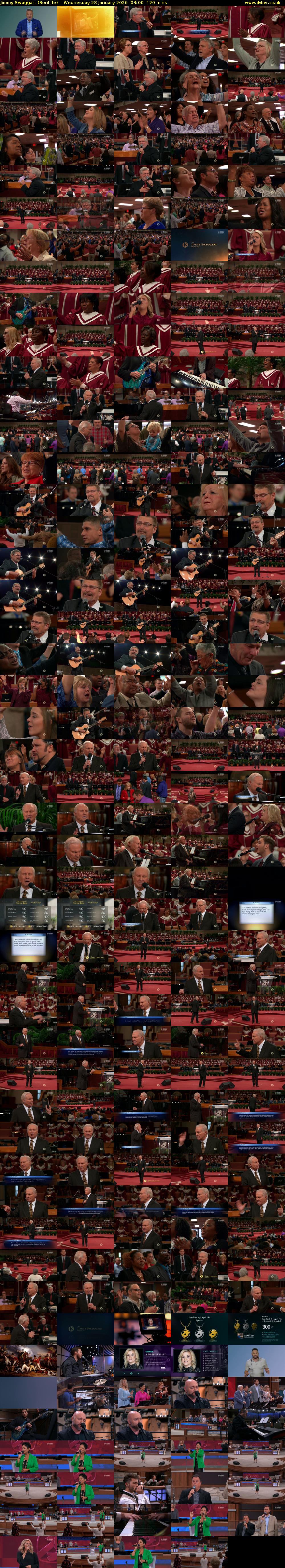 Jimmy Swaggart (SonLife) Wednesday 28 January 2026 03:00 - 05:00