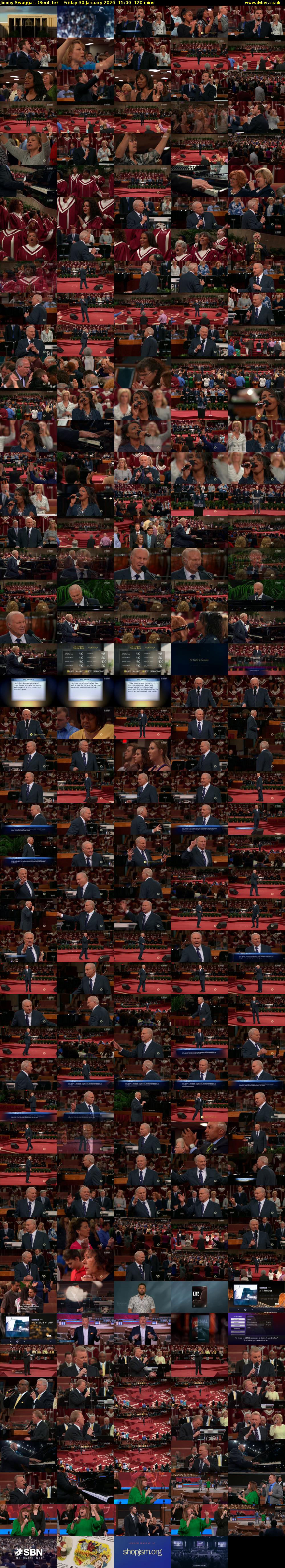 Jimmy Swaggart (SonLife) Friday 30 January 2026 15:00 - 17:00